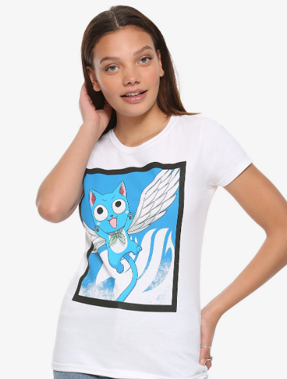 happy from fairy tail shirt